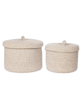Sebal Korb-Set Baumwolle, beige Korb Living Nordic