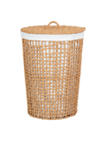 Pomal Wäschekorb Papier, Eisen Rahmen, Baumwollfutter Wäschekorb Living Nordic