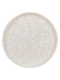 Tablett Bambus/Capiz, beige Tablett Living Nordic