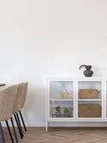 Bogra Korb-Set Seegras/Metall, natur Korb Living Nordic
