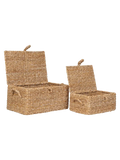 Bogra Korb-Set Seegras/Metall, natur Korb Living Nordic