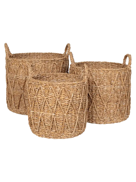 Krabi Korb-Set Seegras, natur Korb Living Nordic