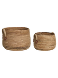 Aosta Korb-Set Bananenblatt, natur Korb Living Nordic