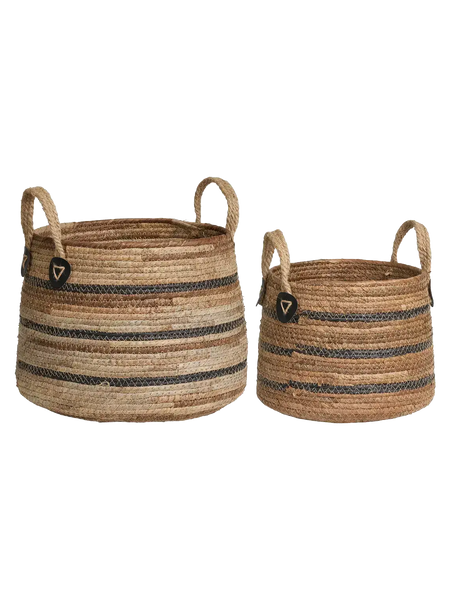 Erba Korb-Set Bananenblatt, natur Korb Living Nordic