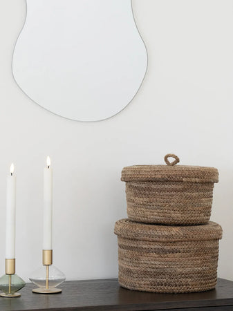 Desio Korb-Set Bananenblatt, natur Korb Living Nordic
