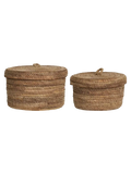 Desio Korb-Set Bananenblatt, natur Korb Living Nordic