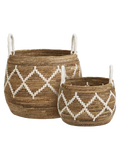 Altea Korb-Set Bananenblatt, natur/off-weiß Korb Living Nordic