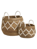 Altea Korb-Set Bananenblatt, natur/off-weiß Korb Living Nordic
