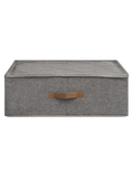 Noto Organizer Textil, dunkelgrau Aufbewahrung Living Nordic