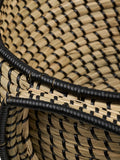 Medan Korb Seegras, natur/schwarz Korb Living Nordic