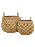 Strahan Korb-Set Seegras/Wasserhyazinthe, natur Korb Living Nordic