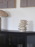 Deko-Objekt Keramik, beige Dekoration Living Nordic