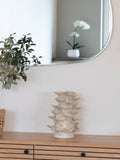 Deko-Objekt Keramik, beige Dekoration Living Nordic