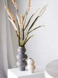 Vase Keramik, dunkelgrau Vase Living Nordic