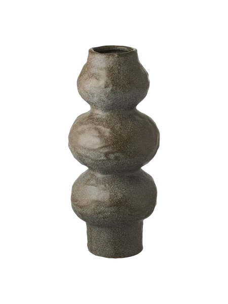 Vase Keramik, dunkelgrau Vase Living Nordic