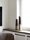 Vase Keramik, braun Vase Living Nordic
