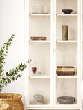 Vase Keramik, dunkelbraun/dunkles Waldgrün Vase Living Nordic