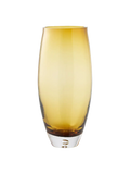 Vase mundgeblasenes Glas, goldorange Vase Living Nordic
