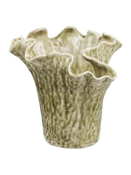 Vase Keramik, dunkles sand Vase Living Nordic