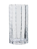 Vase mundgeblasenes Glas, rauchgrau Vase Living Nordic