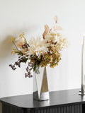 Vase Edelstahl, silber Vase Living Nordic