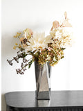 Vase Edelstahl, silber Vase Living Nordic