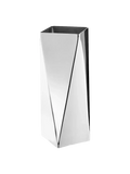 Vase Edelstahl, silber Vase Living Nordic