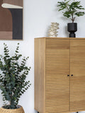 Blumentopf Keramik, schwarz Dekotopf Living Nordic