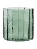 Blumentopf Glas, blassgrün Dekotopf Living Nordic