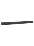 Vita Garderobe mit 5 Haken Stahl, schwarz Garderobe Living Nordic