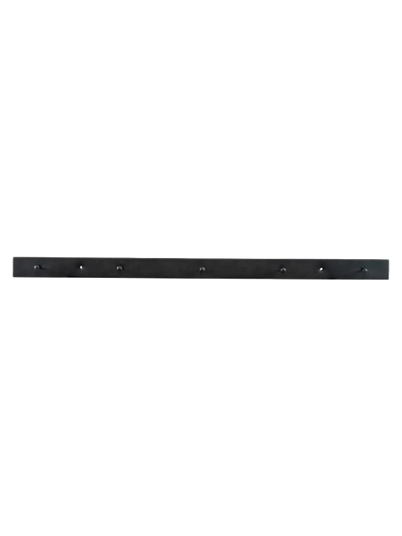 Vita Garderobe mit 5 Haken Stahl, schwarz Garderobe Living Nordic