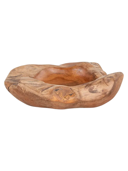 Rio Schale Teakholz, natur Schale Living Nordic