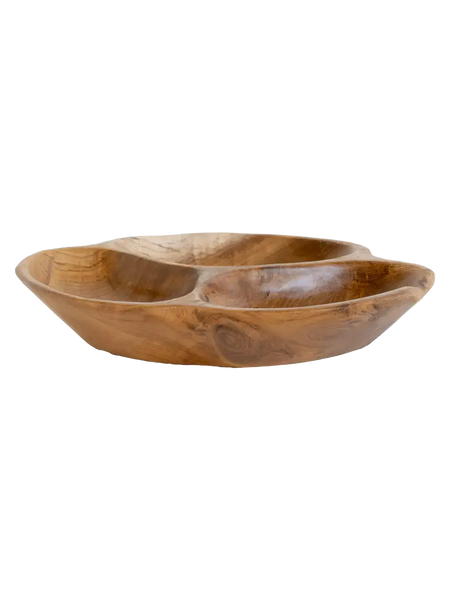 Nola Schale Teakholz, natur Schale Living Nordic