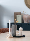 Tablett Zement, schwarz Tablett Living Nordic