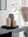Tablett Zement, schwarz Tablett Living Nordic