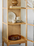 Tablett Glas, rauchbraun Tablett Living Nordic