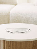 Tablett Glas, rauchgrau Tablett Living Nordic