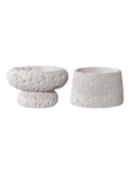 Kerzenhalter-Set Zement, grau Kerzenhalter Living Nordic