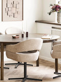 Kerzenhalter-Set Marmor, kastanienrot Kerzenhalter Living Nordic