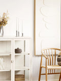 Kerzenhalter-Set Edelstahl, silber Kerzenhalter Living Nordic