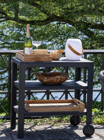 Faro Tablett Teakholz, natur Tablett Living Nordic