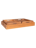 Faro Tablett Teakholz, natur Tablett Living Nordic