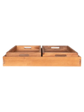 Faro Tablett Teakholz, natur Tablett Living Nordic