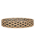 Nerja Tablett Seegras, schwarz/natur Tablett Living Nordic