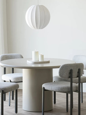 Tablett Zement, beige Tablett Living Nordic