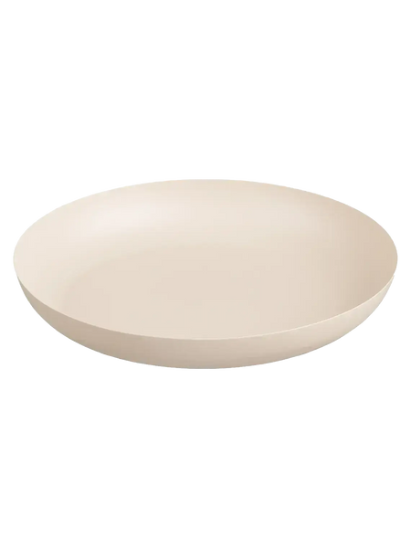 Tablett Metall, beige Tablett Living Nordic