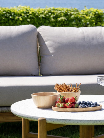 Chefalu Schalen-Set Bambus, natur Schale Living Nordic