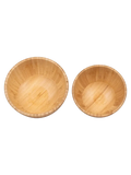 Chefalu Schalen-Set Bambus, natur Schale Living Nordic