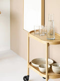 Viola Servierschale Keramik, beige Schale Living Nordic