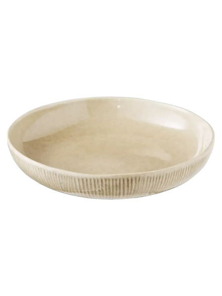 Viola Servierschale Keramik, beige Schale Living Nordic